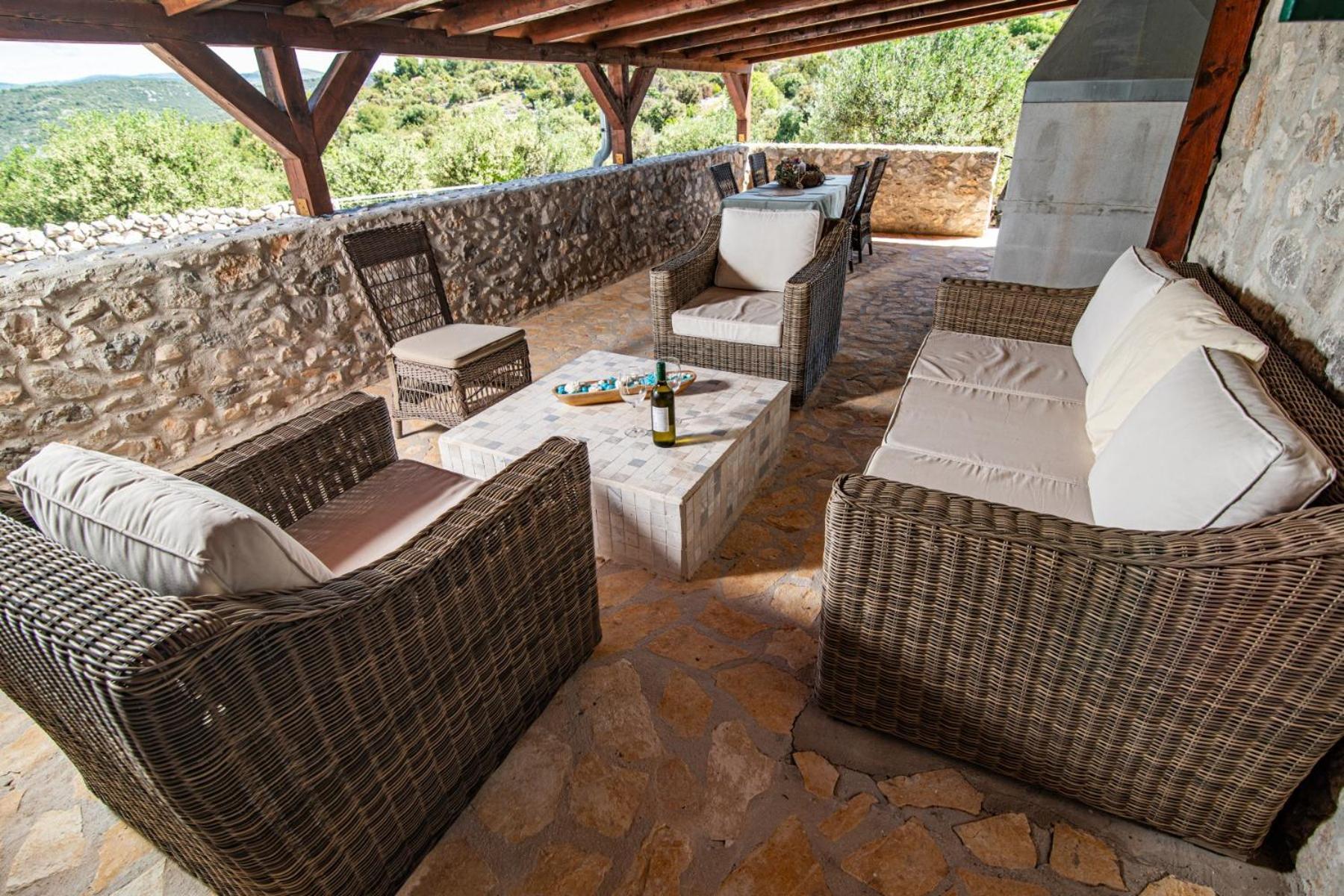 Private Cottage In Olive Grove With Heated Pool Vinišće Kültér fotó